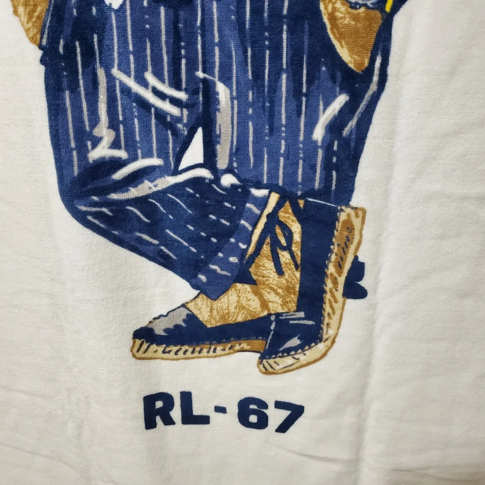 Beach Boy Polo Ralph Lauren Bear Beach Towel - Picture 5 of 13